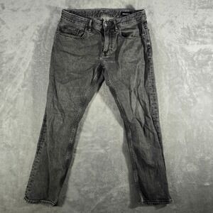 Bonobos Slim Fit Jeans Gray Wash Denim Casual Pants‎ Mens Size 31"x28"